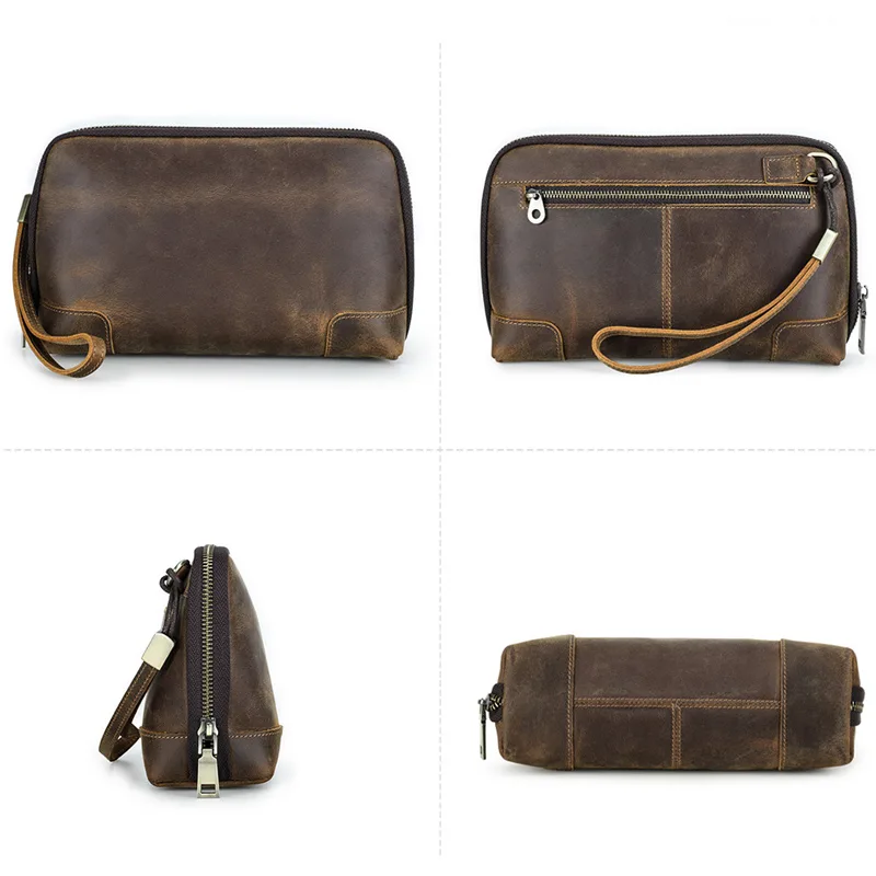 Genuine Leather Tech Pouch Mul - đánh giá và giá Electronics Gadgets In China