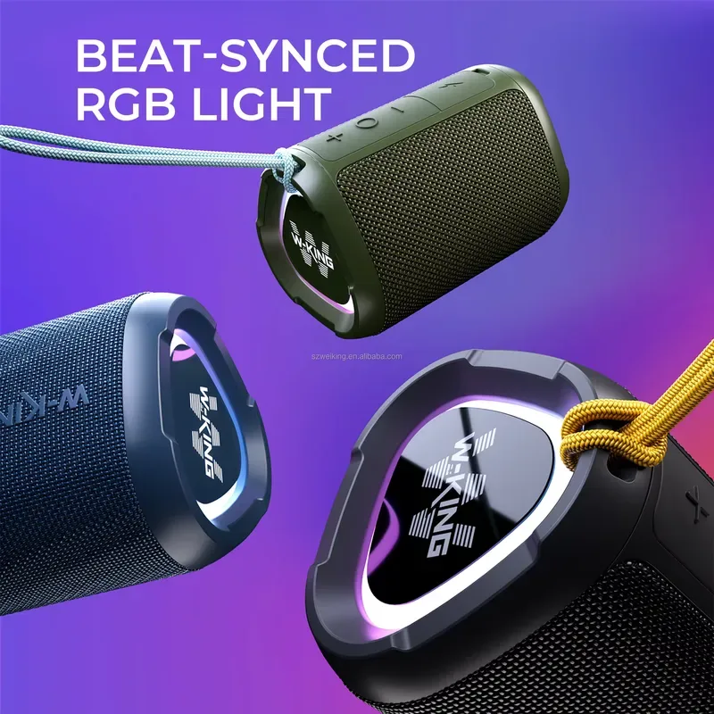 W-KING D110 RGB Wireless Bluet - đánh giá và giá Bluetooth Speaker Waterproof