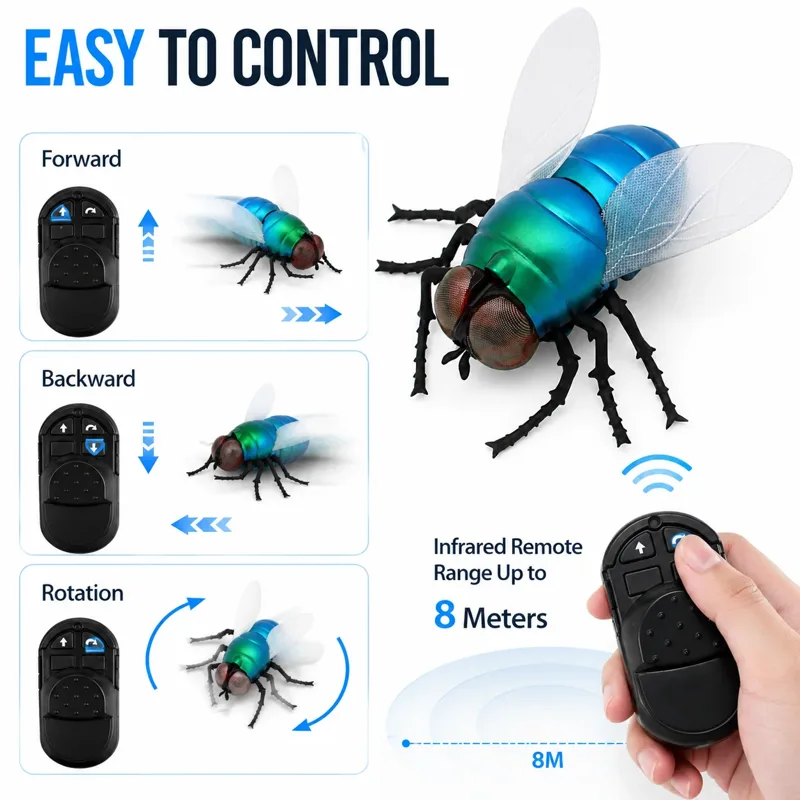 Infrared RC Fly Toy Realistic  - đánh giá và giá Electronics Gadgets For Kids