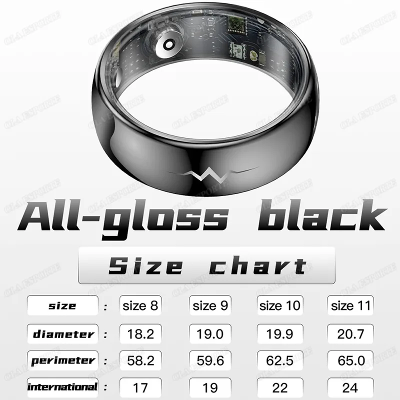 High-End ECG Blood Oxygen Heal - đánh giá và giá Smart Ring Health