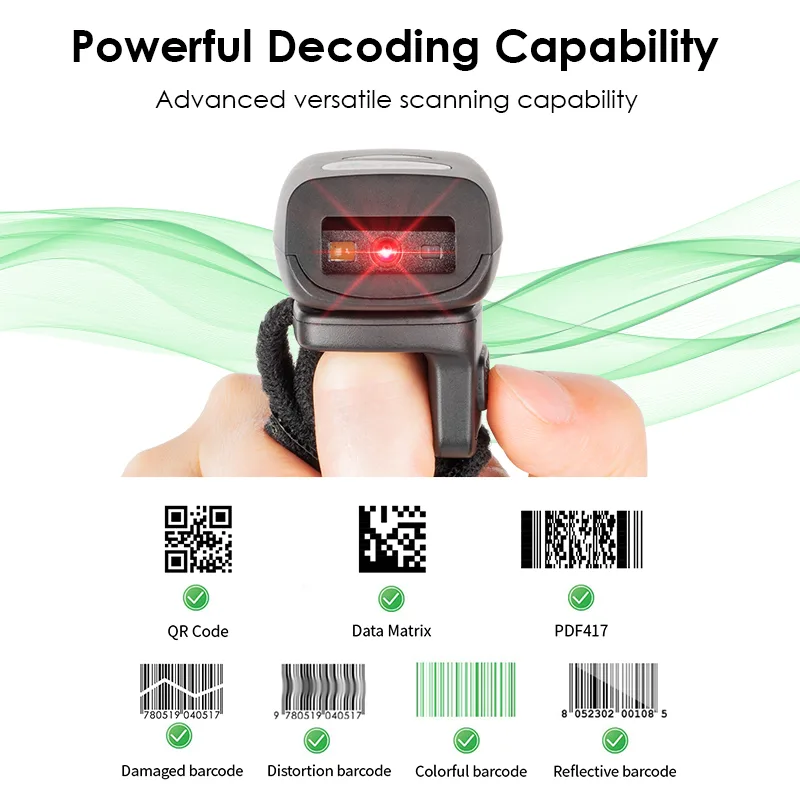 FS03 500mAh Industry-grade Min - đánh giá và giá Barcode Scanner Wireless