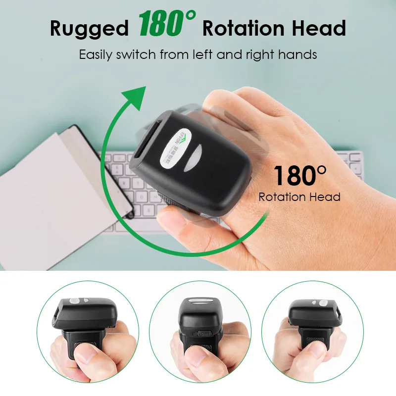 FS03 500mAh Industry-grade Min - đánh giá và giá Barcode Scanner Wireless