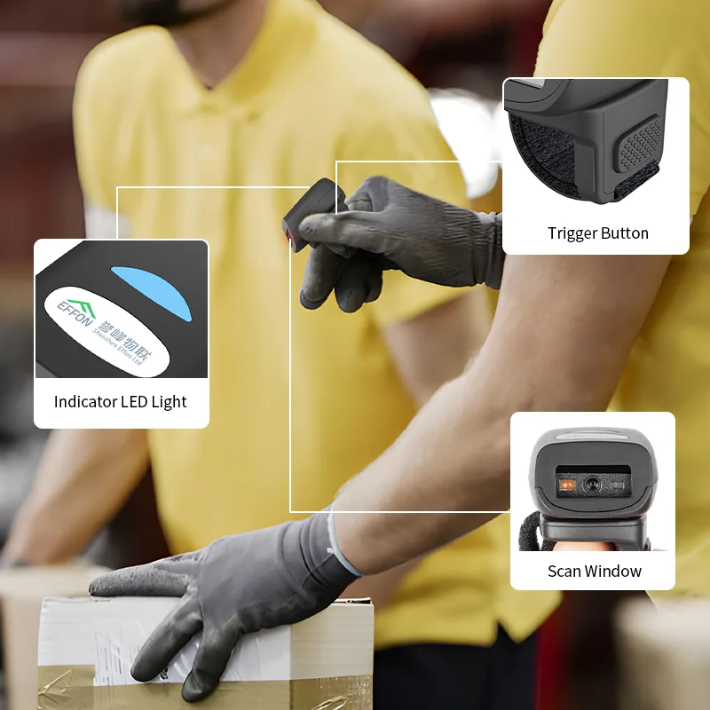FS03 500mAh Industry-grade Min - đánh giá và giá Barcode Scanner Wireless