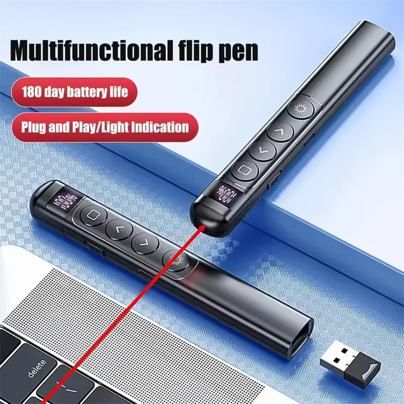 NEW Wireless Ppt Remote Contro - đánh giá và giá Laser Pointer Presenter