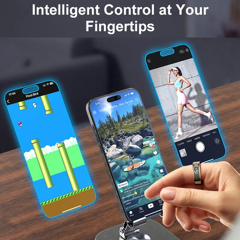AMZMAX R11C Display Screen Sma - đánh giá và giá Smart Ring Health