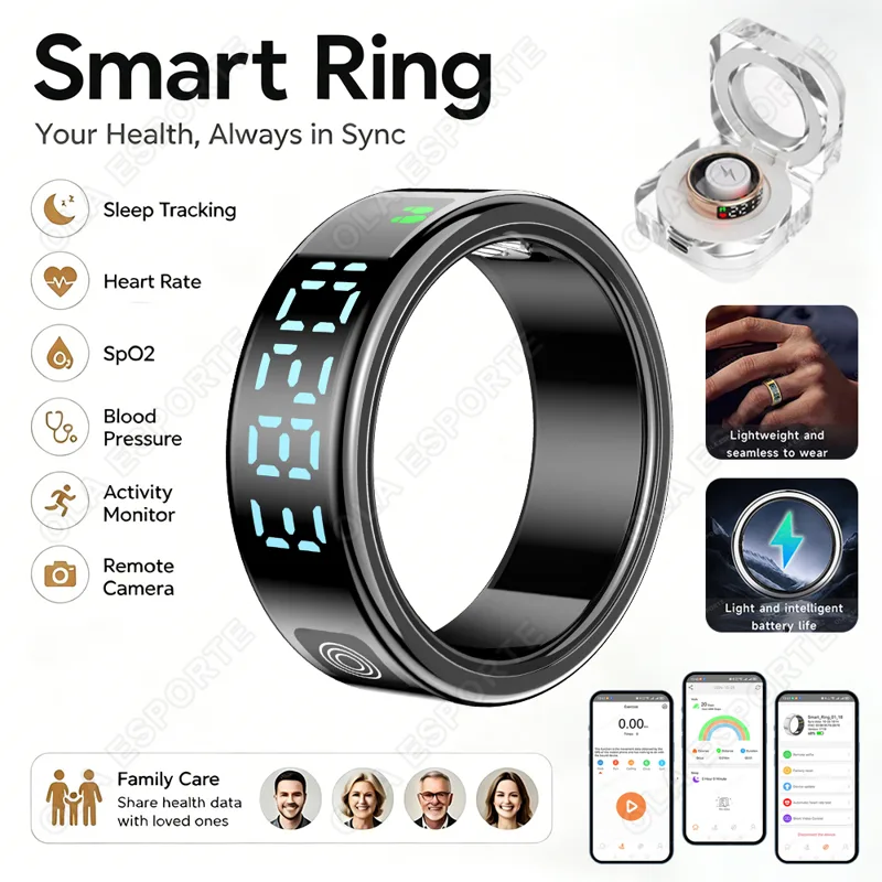 Smart Ring Digital Display Fit - đánh giá và giá Smart Ring Health